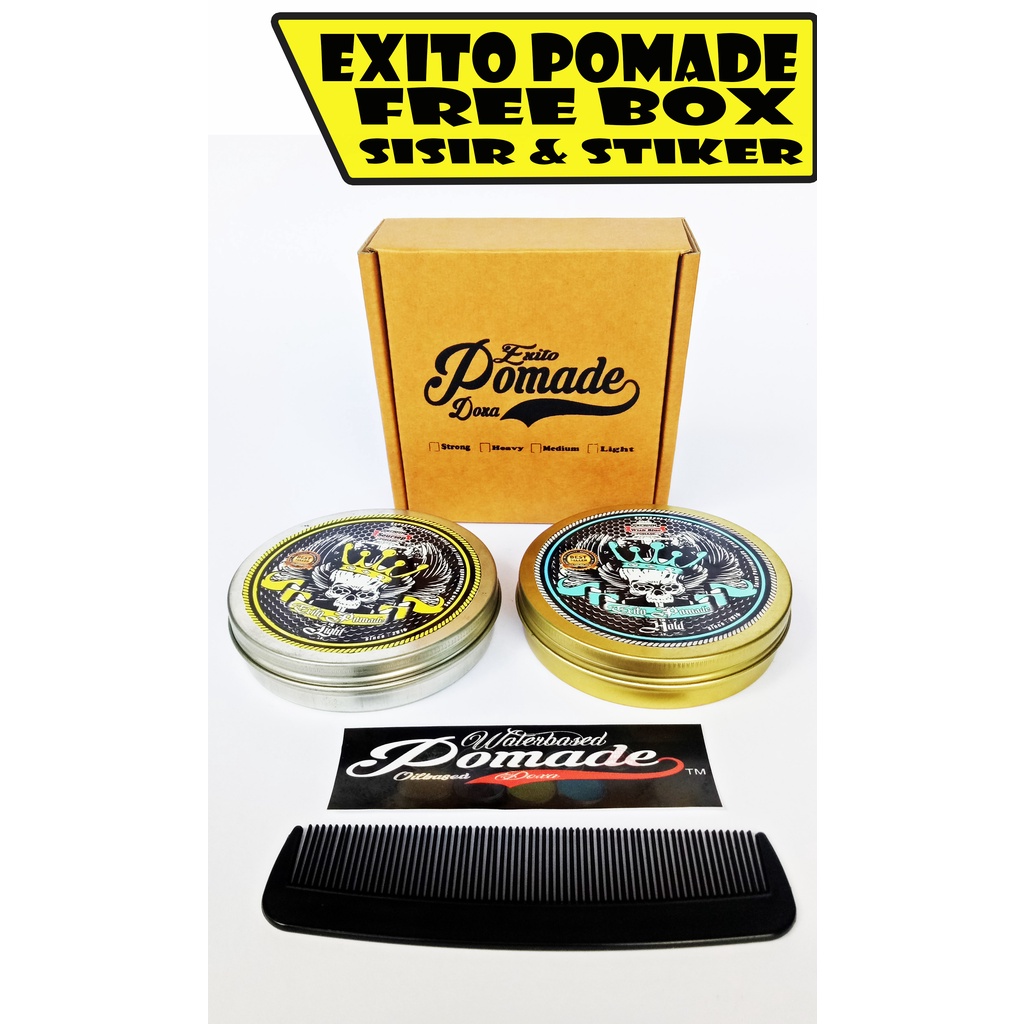 Exito pomade oilbased  100 gram 3oz FREE BOX