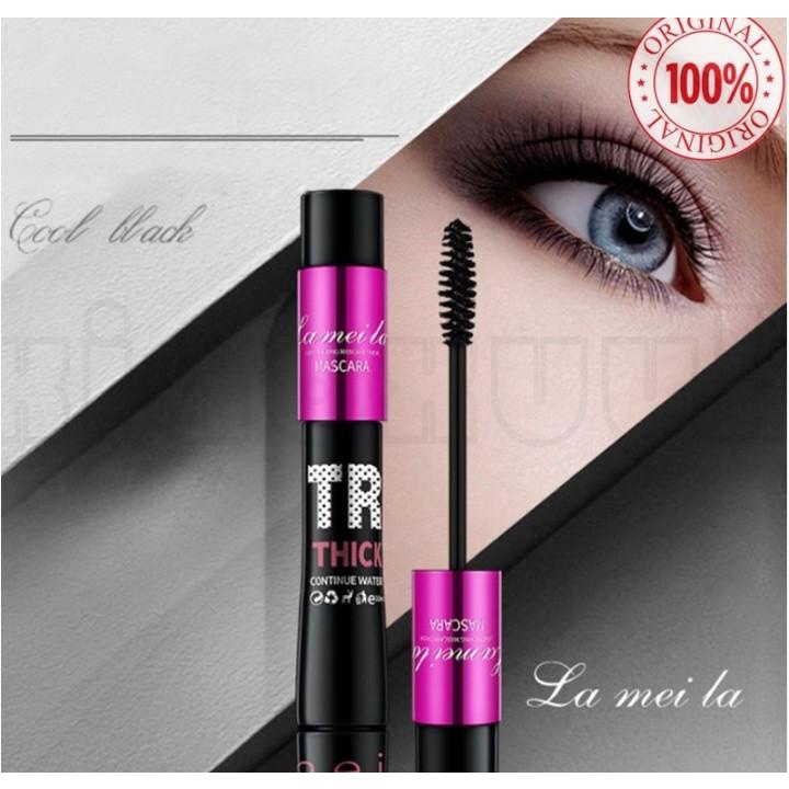 LAMEILA Black Eyelash Mascara Makeup Curler Waterproof Lengthening Mascara COD