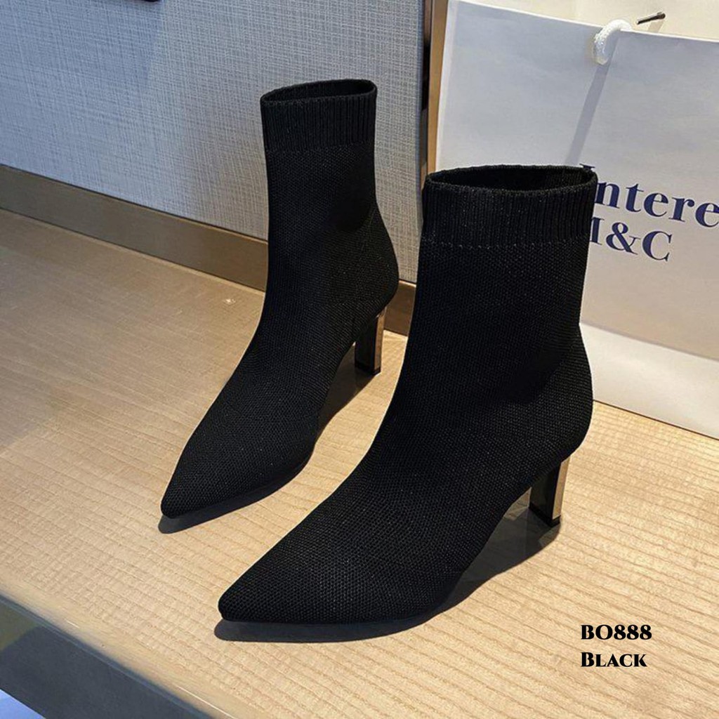 WYN SEPATU HEELS BOOTS ALA KOREA BO888