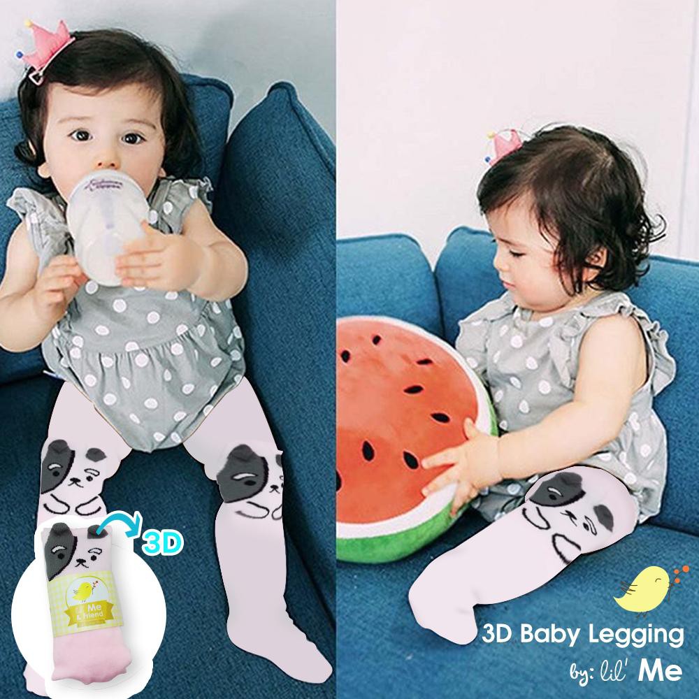 Legging Bayi Motif Tutup Kaki Anti Slip Little Me