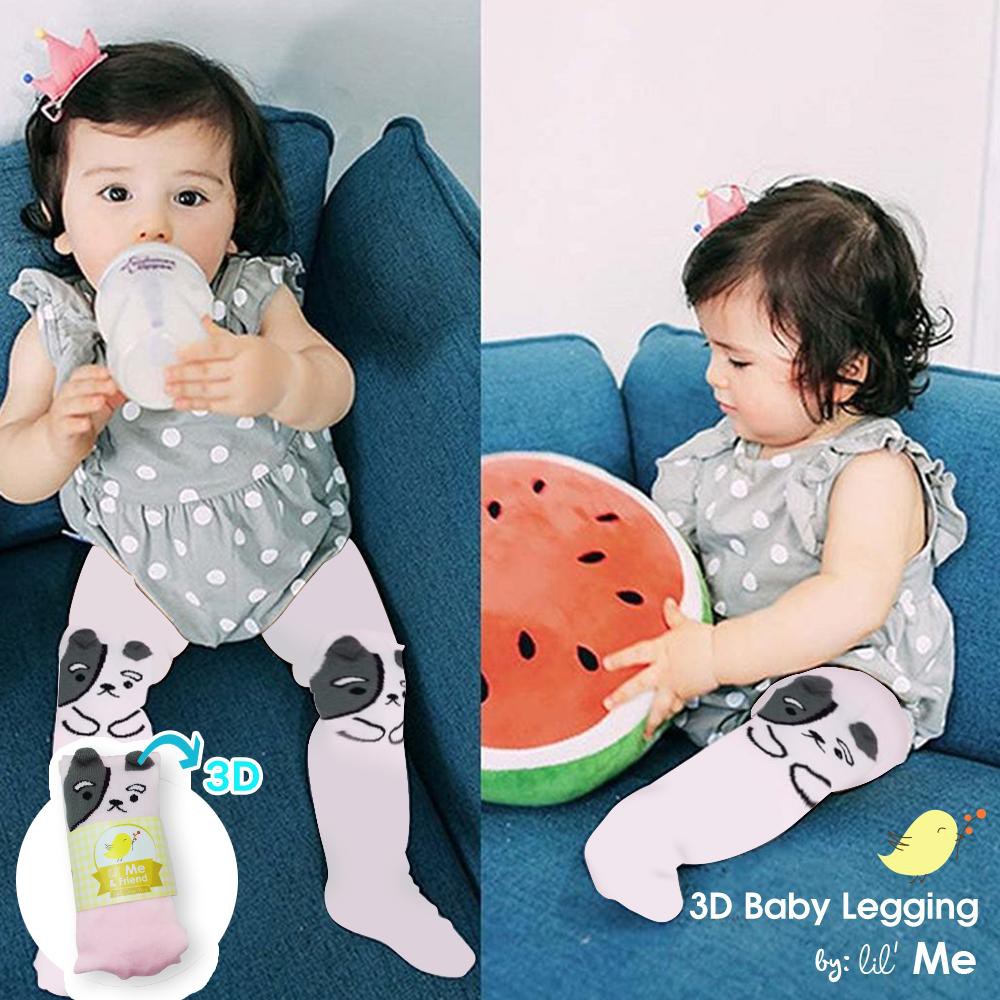 Legging Bayi Motif Tutup Kaki Anti Slip Little Me