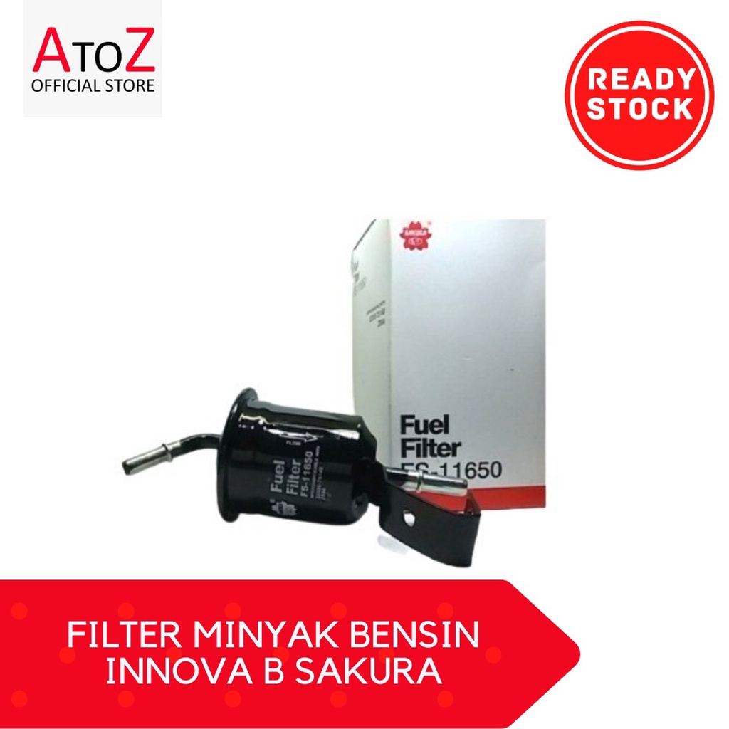 SARINGAN BENSIN - OIL FILTER - FUEL FILTER - FILTER MINYAK BENSIN INNOVA B SAKURA