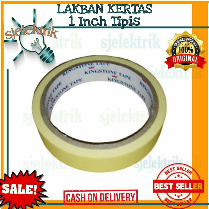 

Kingstone Lakban Kertas 1 Inch