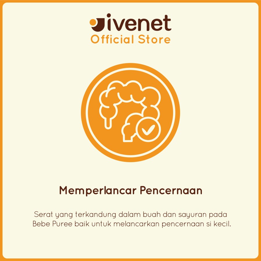 Ivenet Bebe Puree - Jus Buah Sehat Bayi dan Anak