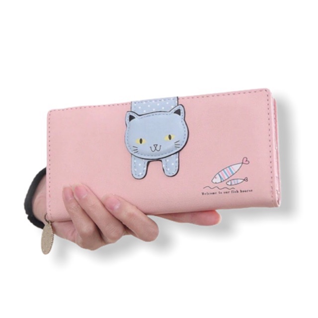 MORMON DOMPET MIAW - Dompet Lipat Wanita Morymony