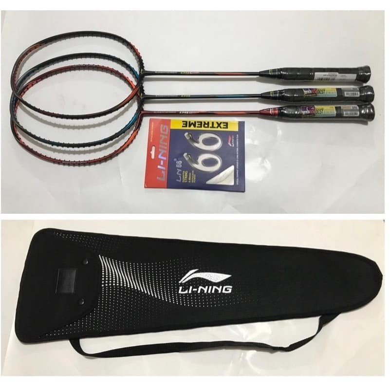 RAKET BADMINTON LINING TURBO CHARGING 08 08C COMBAT 08D DRIVE ORIGINAL