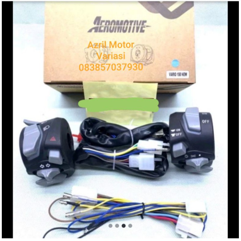 Holder Led Vietnam/Saklar variasi LED set Pnp Vario 125,v 150,Nmax,Pcx/Holder Nyala Lampu