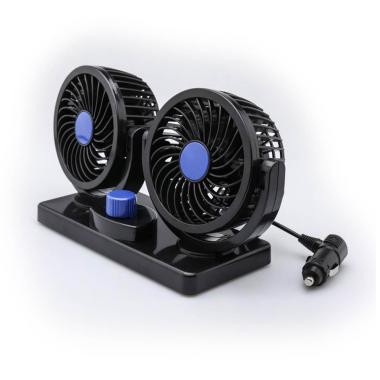 Kipas Angin Mobil Degrees Double Headed Fan