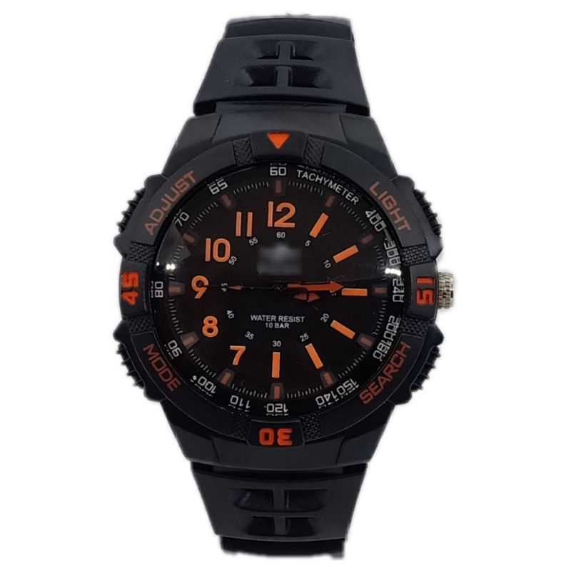 Jam Tangan Pria Sporty Original Anti Air PLT 1850 Strap Rubber