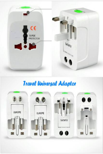 Trevel Universal Adaptor Colokan Listrik Semua Negara Multi Konversi