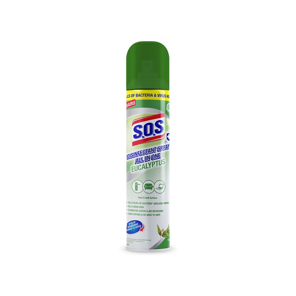 SOS Disinfectant Spray All In One 250ml
