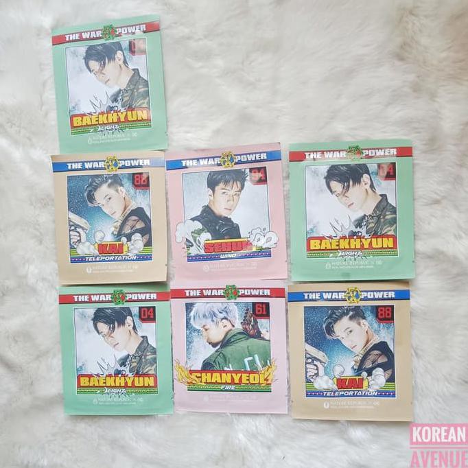 BEST SELLER EXO EXO - NATURE REPUBLIC MASK SHEET POWER EDITION