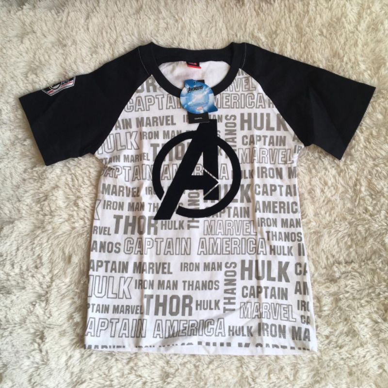 Baju Anak Laki-laki Merk Nevada Marvel Bergambar