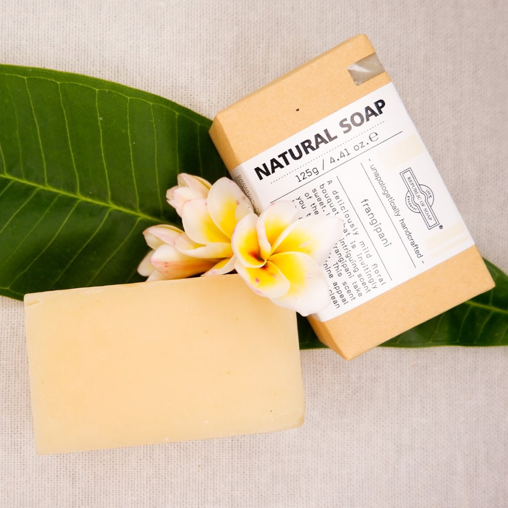 Natural Soap Bar - Frangipani 125gr - Republic Of Soap