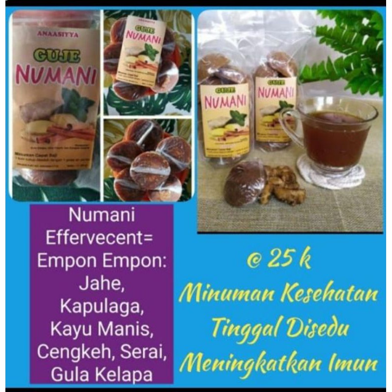 

Gula jahe numani