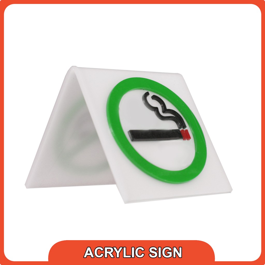 

Tanda Area Merokok Model Taruh - Smoking Sign