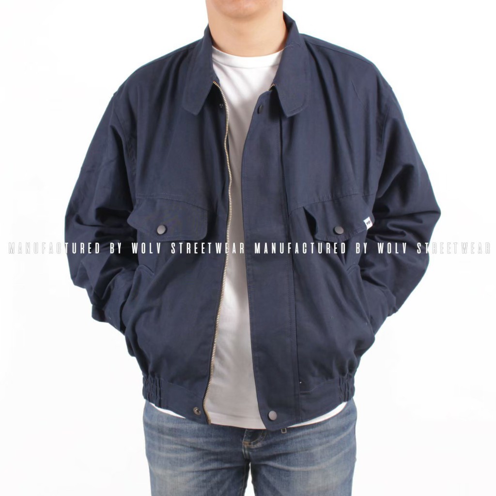 WOLV Vintage FLIGHT JAKET / Flight Jaket / Jaket Harrington / Jaket Vintage / Jaket Bomber Casual