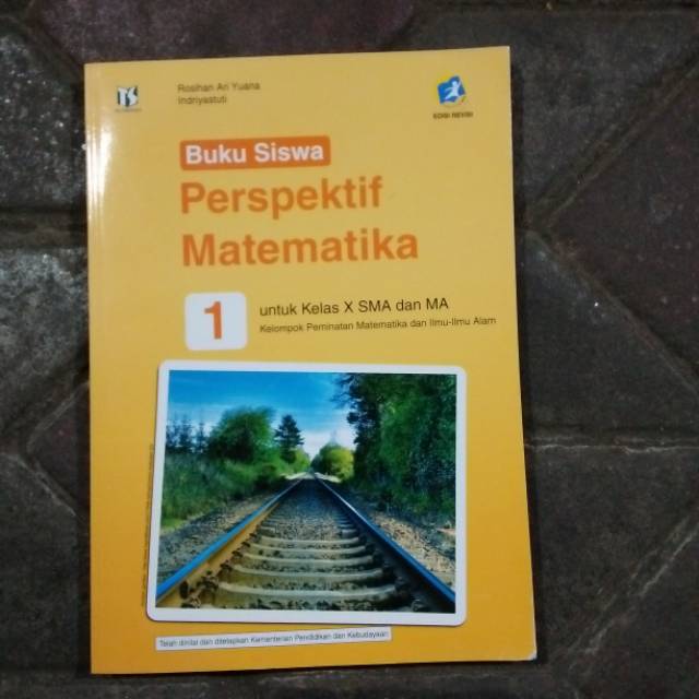 Perspektif Matematika Peminatan Sma Kelas X Kurikulum 2013 Revisi Tiga Serangkai Shopee Indonesia