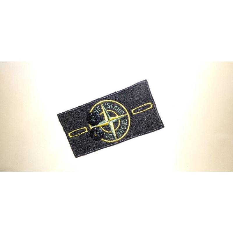 patch stone island + kancing ori nya