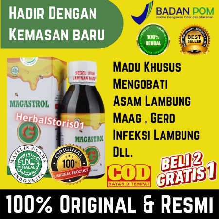 

Magastrol Forte Solusi Untuk Lambung Madu Original Isi 280ml Obat Herbal Atasi Sakit Maag