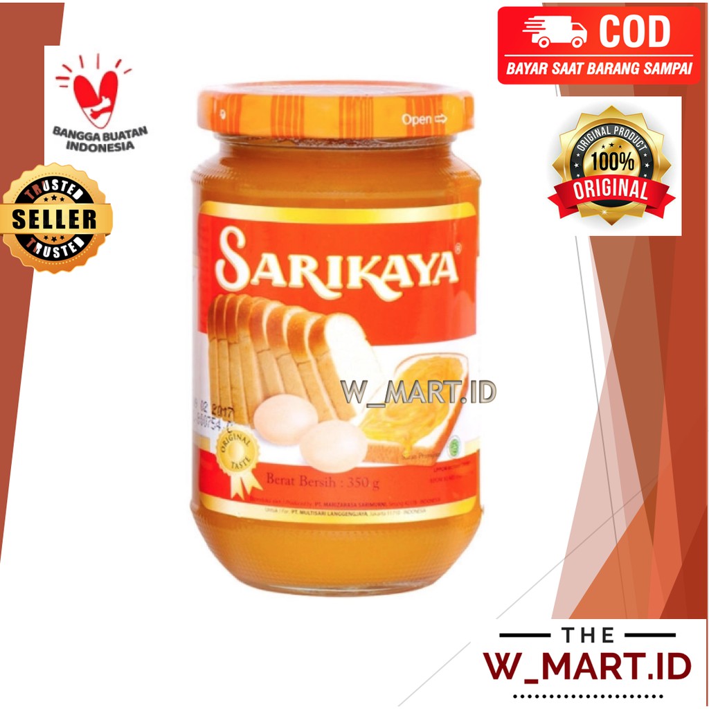 

MARIZA SELAI SRIKAYA SARIKAYA KAYA JAM 350 GR