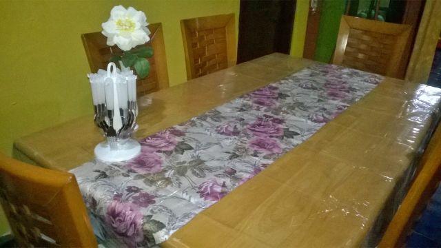 Taplak Meja Panjang Minimalis Modern Murah All Shabby Clarissa 35x180cm