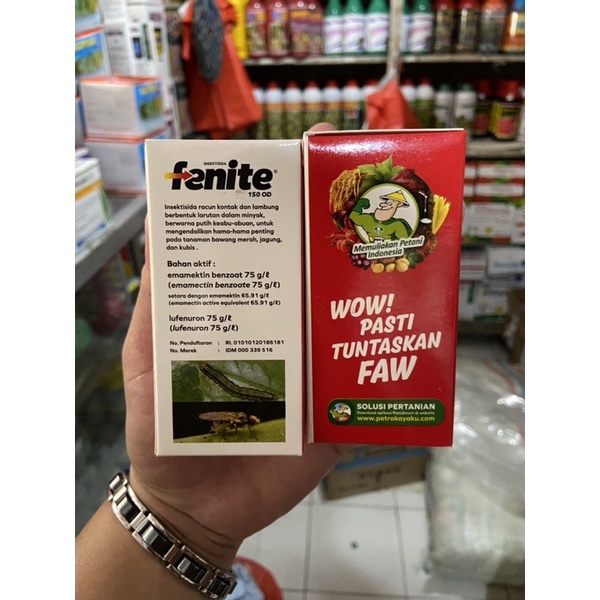 insektisida fenite 100ml obat ulat jagung fenite emamektin benzoat 75gl dan lufenuron 75gl