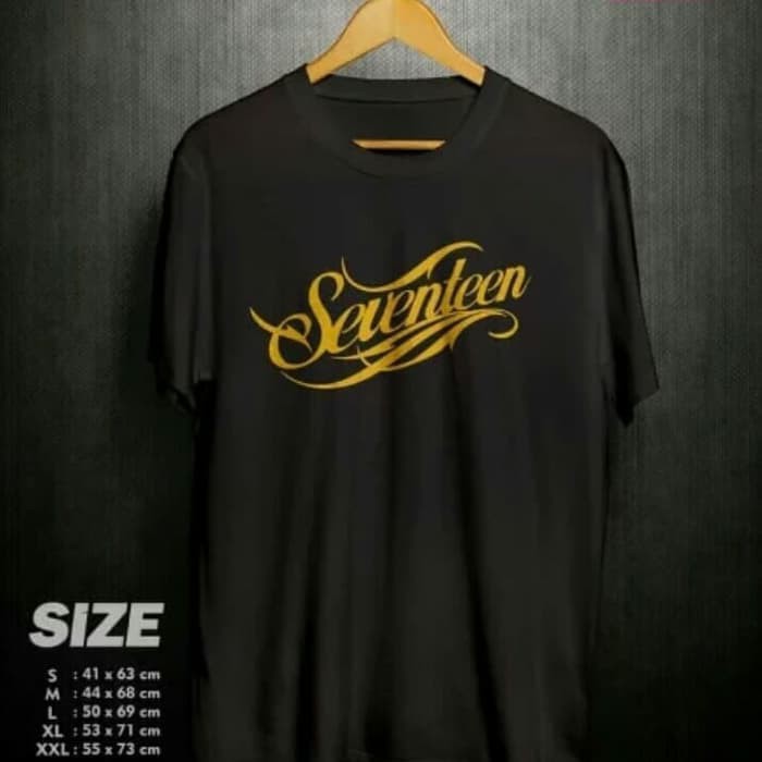 Kaos Baju Obral Combed 30 Distro BAND SEVENTEEN iNDONESiA polos custom