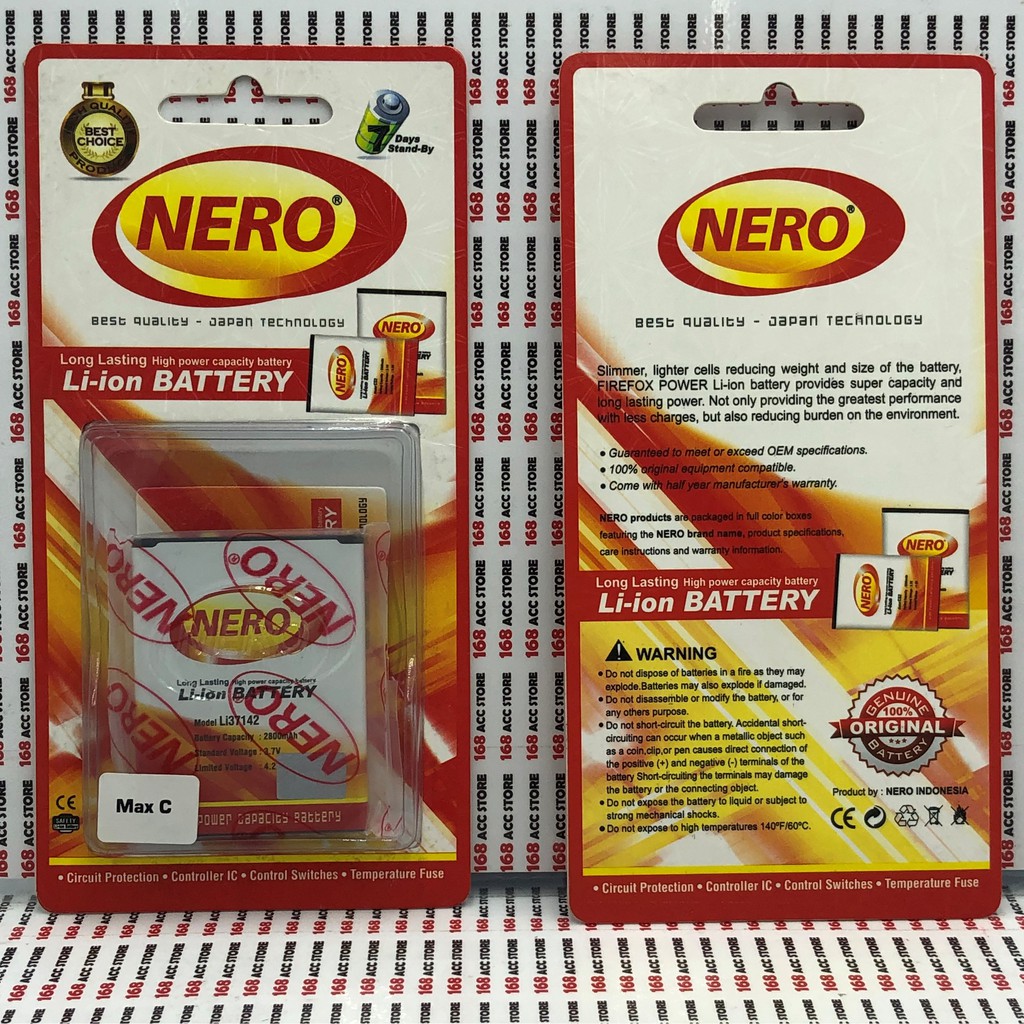 BATERAI SMARTFREN ANDROMAX C / BATERAI DOUBLE POWER SMARTFREN C / NERO