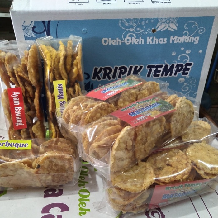 

MURAH Keripik Tempe Kampung Sanan Oleh Oleh Malang Standar Sanan - Original