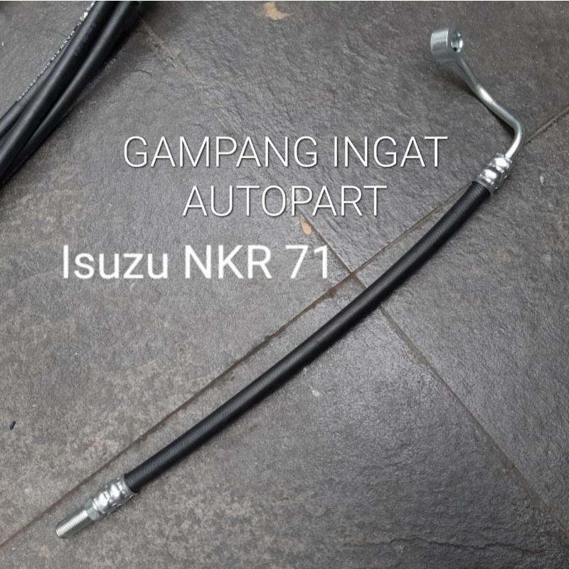 Selang Power Steering Tekanan Tinggi Hose Power Steering Isuzu Elf NKR71 NKR 71