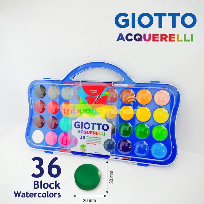 

Terbaru! Giotto Acquerelli 36 (Water Color/Cat Air ) / Watercolor Giotto 30 Mm Termurah