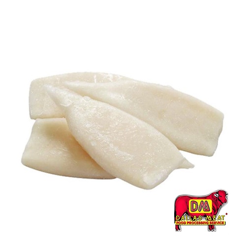 

100% CUMI KUPAS FROZEN SQUID TUBE CALAMARI TERLARIS PACKING 1 KG