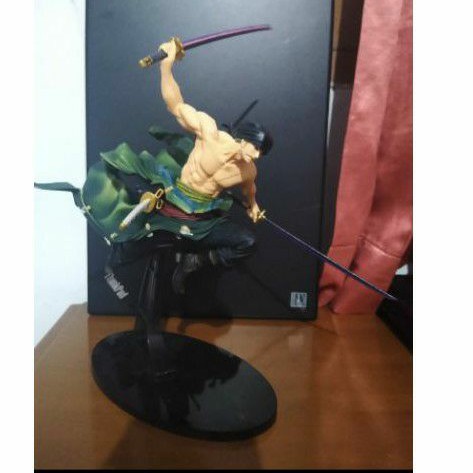 bwfc zoro banpresto figure ori bekas