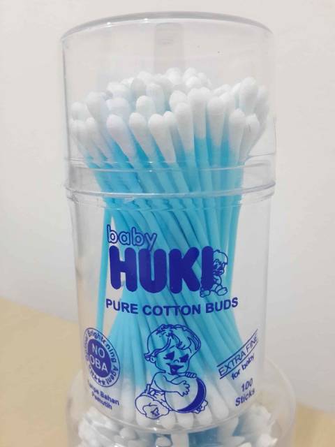 Cotton Bud Huki Extra Fine EF untuk bayi