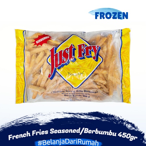 

Kentang Beku Berbumbu Just Fry, 450 gr