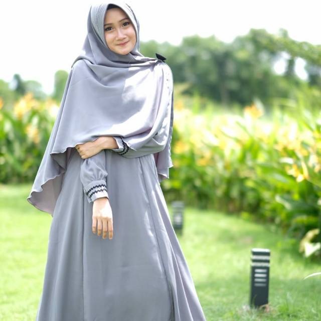  Gamis Adzkia  Hijab Syari Terbaru HijabFest