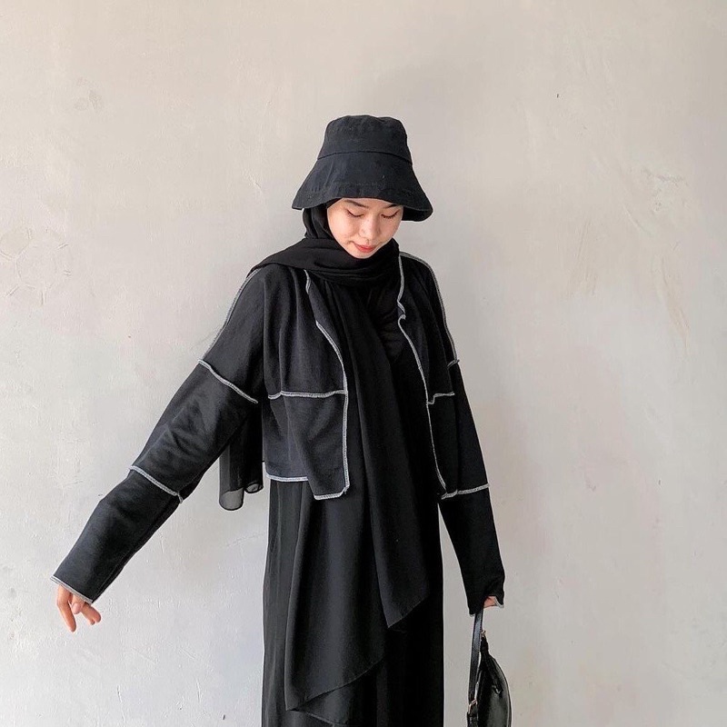 SS / BLOUSE TERBALIK BAJU VIRAL ATASAN JUMBO KEBALIK KEMEJA JAHIT OBRAS DILUAR OVERSIZED BIGSIZE XXL