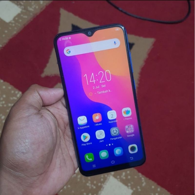 Handphone Hp Vivo Y93 3/32 Second Seken Bekas Murah