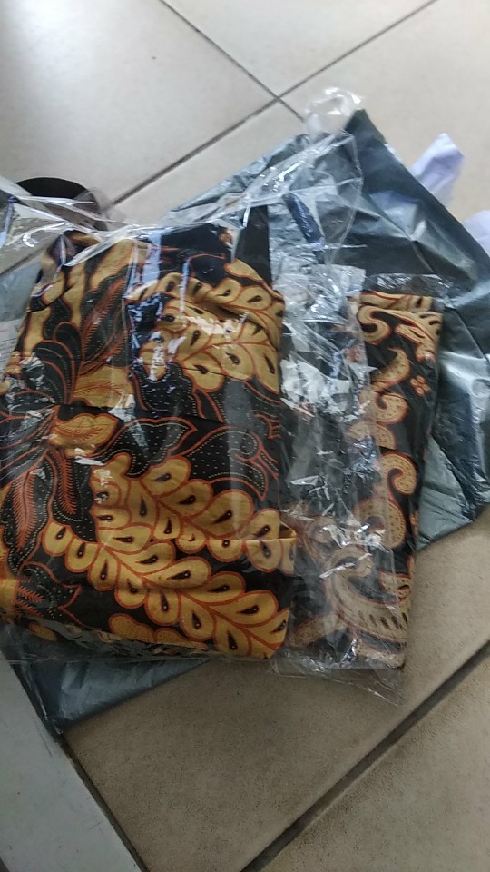 Bswart Batik Hrb026 Kenongo Hem Pendek Padi Pekalongan M L Xl Batik Pria Murah Modern Grosir