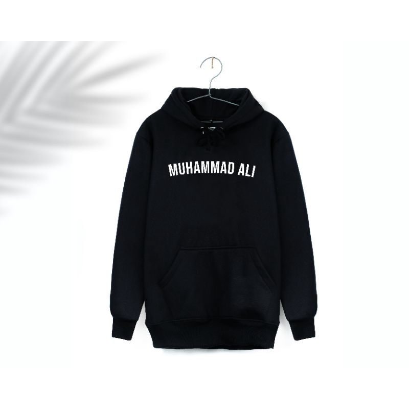 Sweater Hodie Hoodie Pria dan Wanita Muhammad Ali 2022 Hitam Original Distro