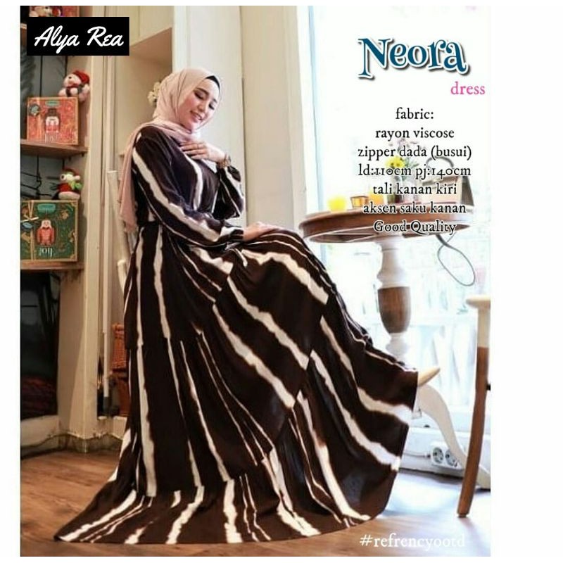 Neora Maxy dress rayon viscose busui