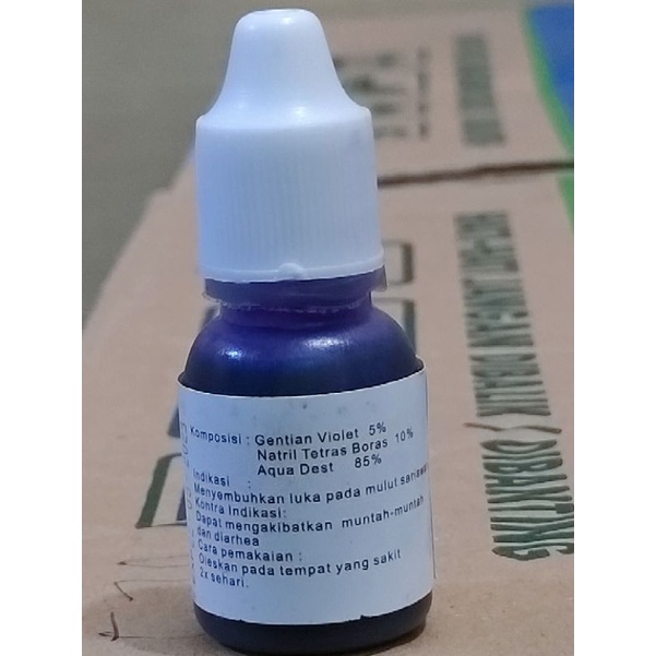 GENTIAN VIOLET OBAT SARIAWAN 10ML