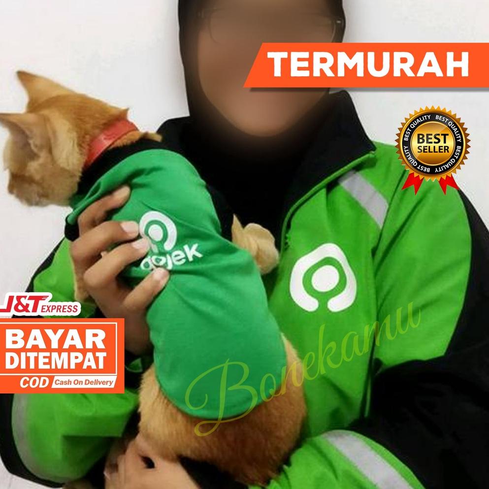 PRODUK TREND [REKOMENDASI] BAJU KUCING BAJU ANJING KELINCI MOTIF GOJEK GRAB 3080 ⇢