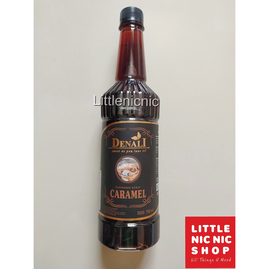 

Denali Caramel Flavoured Syrup 750 ml sirup rasa minuman cafe