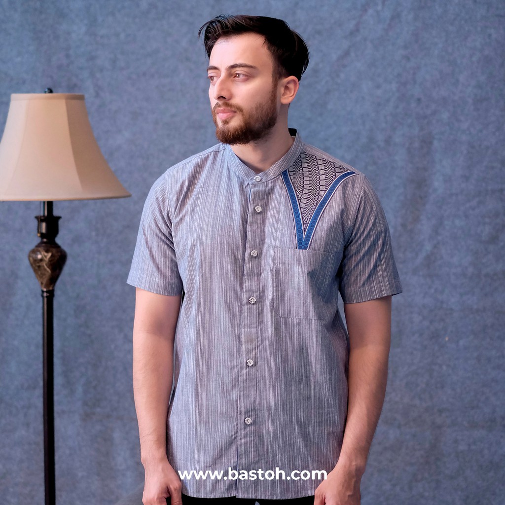  BAJU  KOKO  PRIA  NEWUN BASTOH Shopee  Indonesia