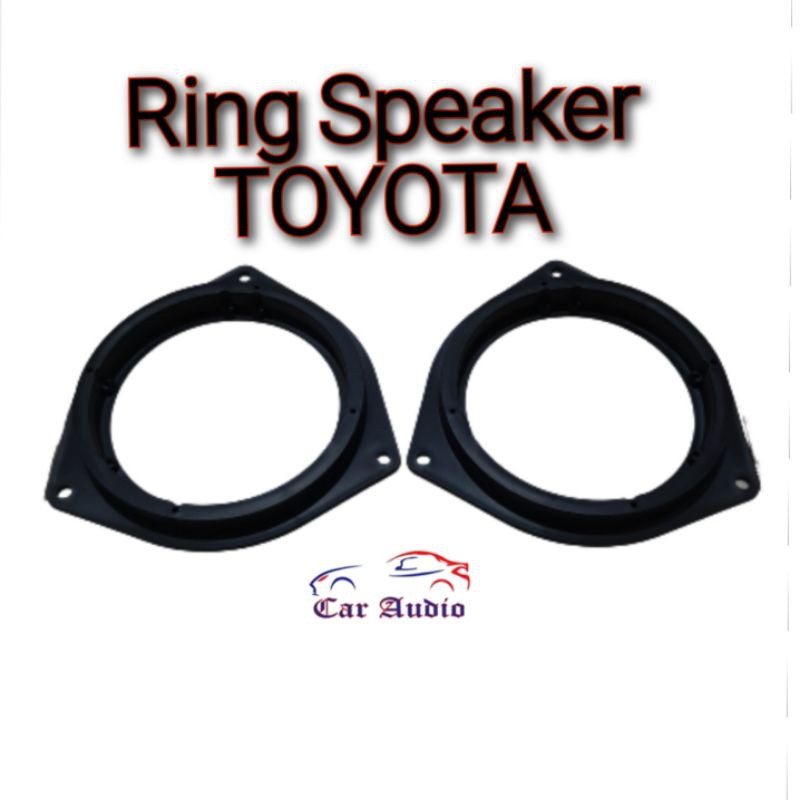 Ring Dudukan Plastik Speaker 6 inch 6.5 inch Toyota Universal Termurah Jakarta