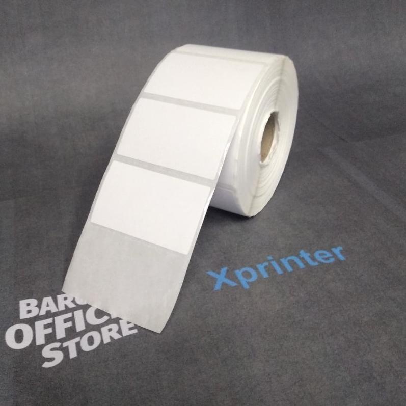 

New! Label Thermal 50x30mm - 50x30 - 50 x 30 mm 1 LINE Kertas Sticker Receipt Printer Bare Xpinter .,