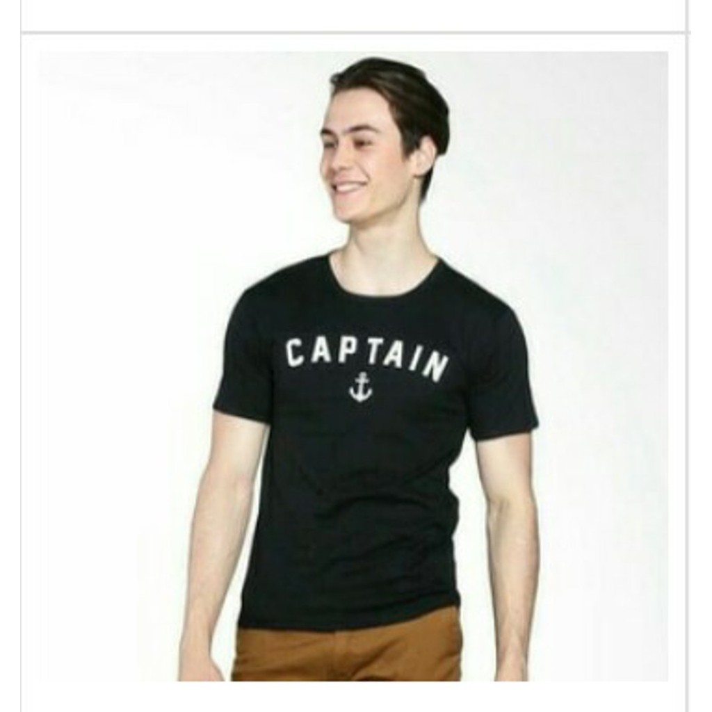 Ready Stok KAOS BIG SIZE PELAUT CAPTAIN  2XL 3XL 4XL Diskon