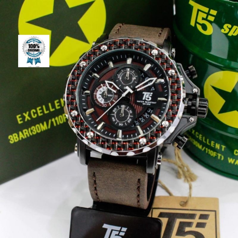 T5 H3860 Original bergaransi jam tangan pria T5 H 3860